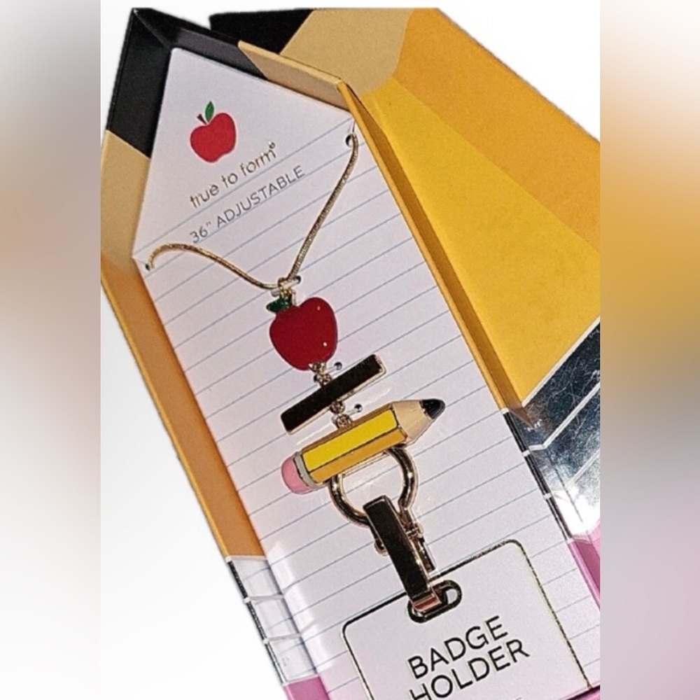 True to Form Teacher Badge Holder
